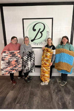 Jumbo Plush Blanket Workshop